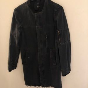 1975 Original Denim Jean Trench Coat